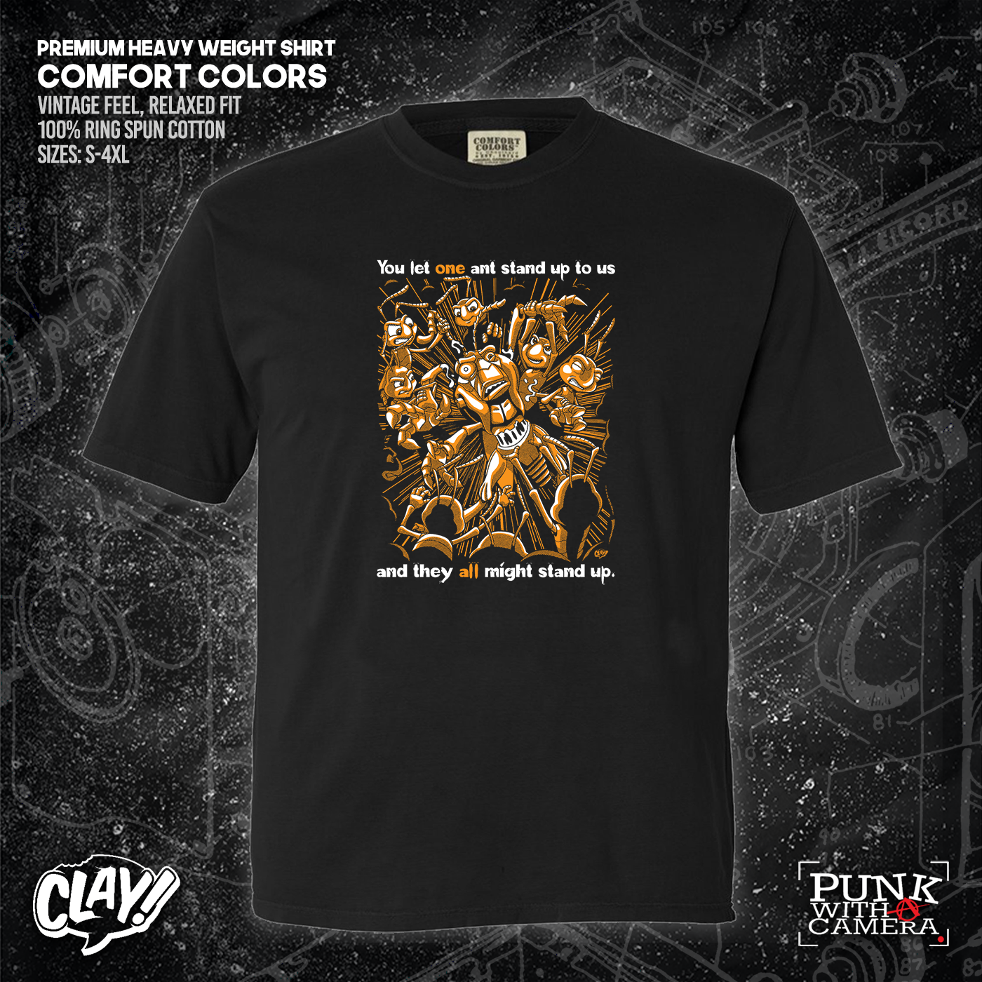 You Let One Ant Stand Up To Us And They All Might Stand Up - Clay Graham