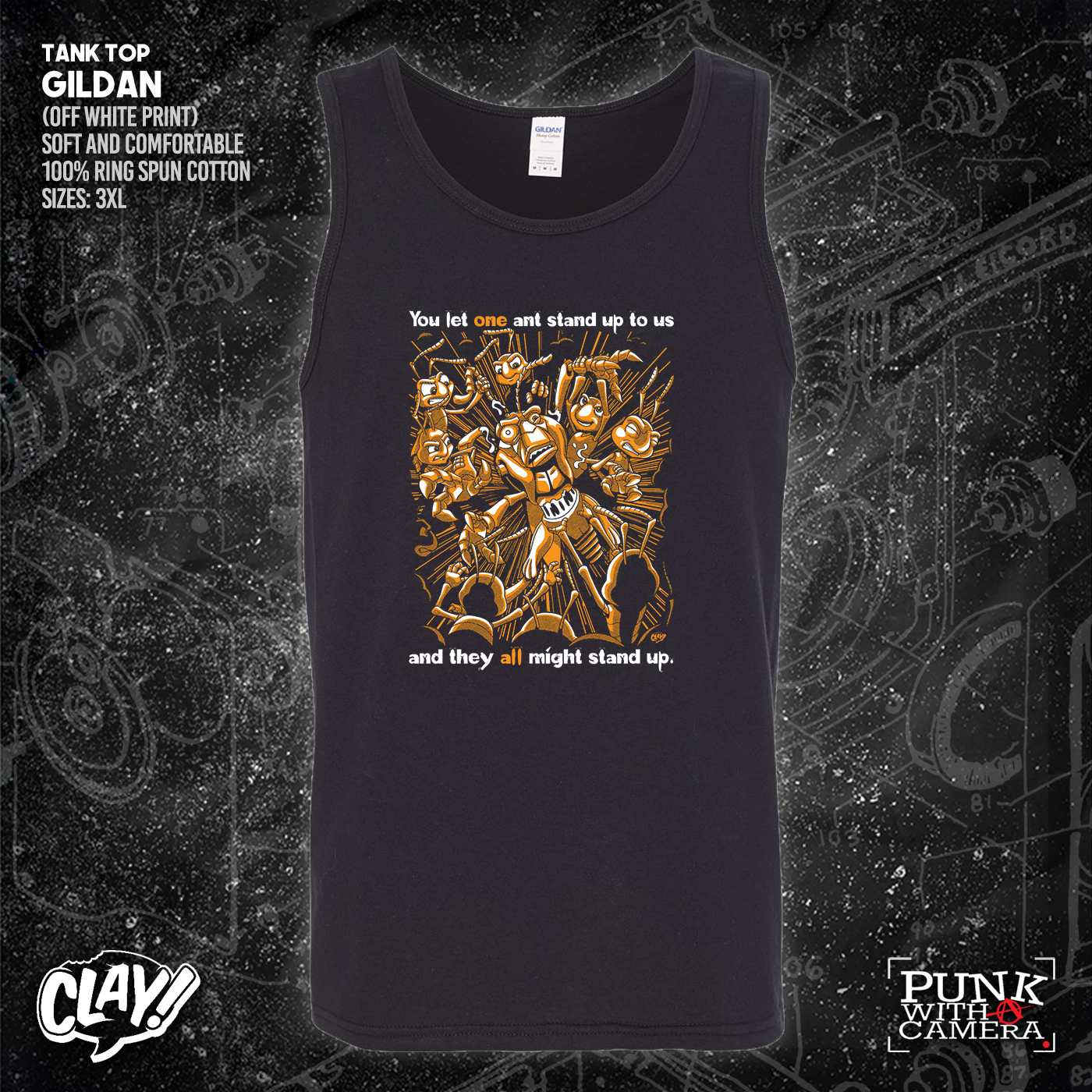 You Let One Ant Stand Up To Us And They All Might Stand Up - Clay Graham