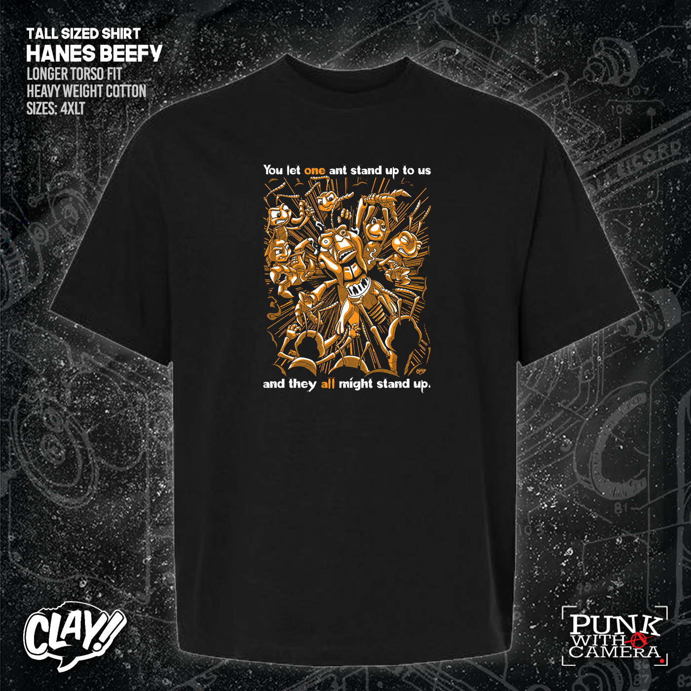 You Let One Ant Stand Up To Us And They All Might Stand Up - Clay Graham