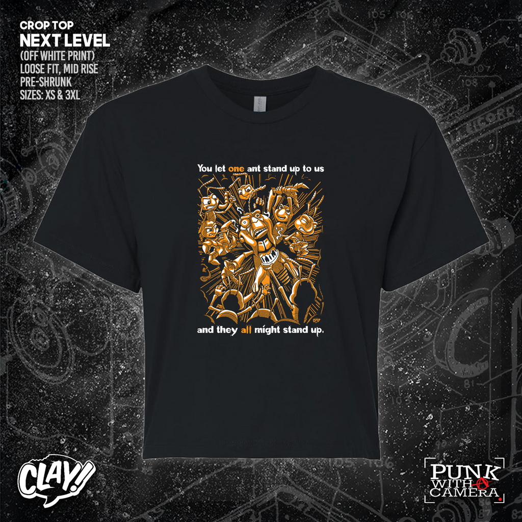 You Let One Ant Stand Up To Us And They All Might Stand Up - Clay Graham