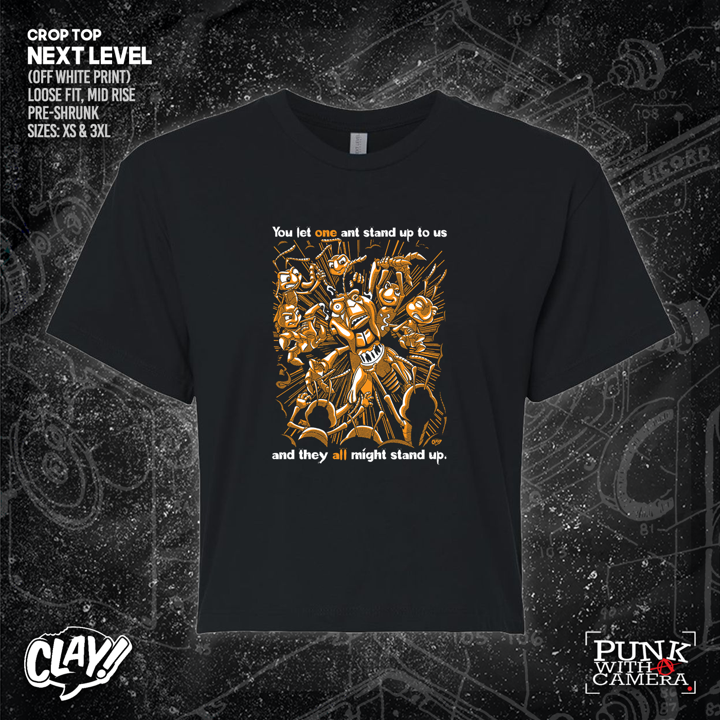 You Let One Ant Stand Up To Us And They All Might Stand Up - Clay Graham