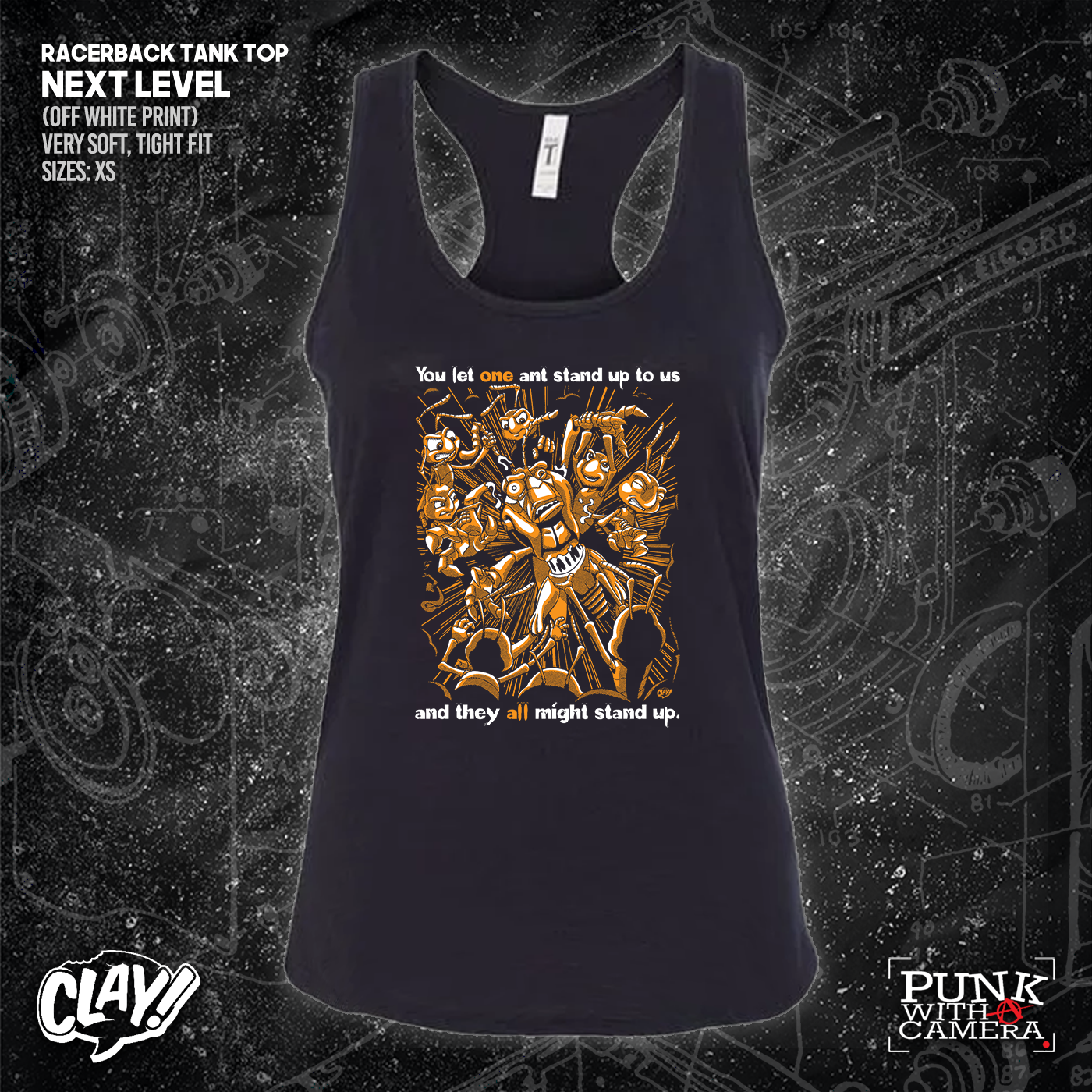 You Let One Ant Stand Up To Us And They All Might Stand Up - Clay Graham