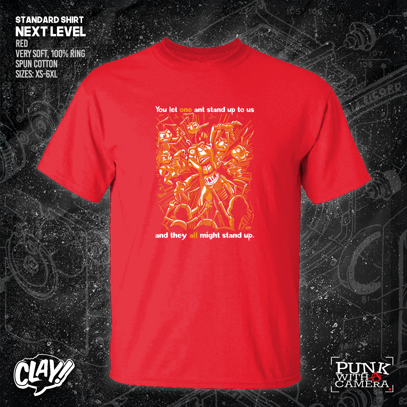 You Let One Ant Stand Up To Us And They All Might Stand Up - Clay Graham