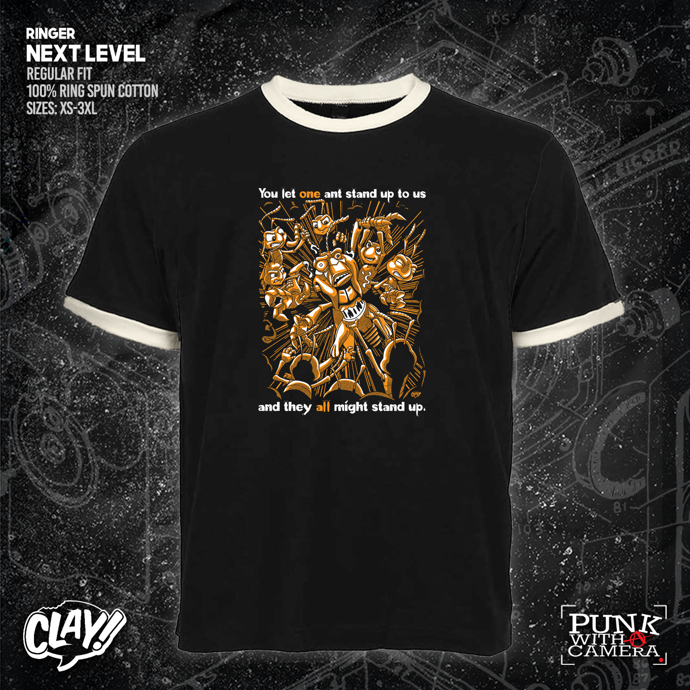 You Let One Ant Stand Up To Us And They All Might Stand Up - Clay Graham