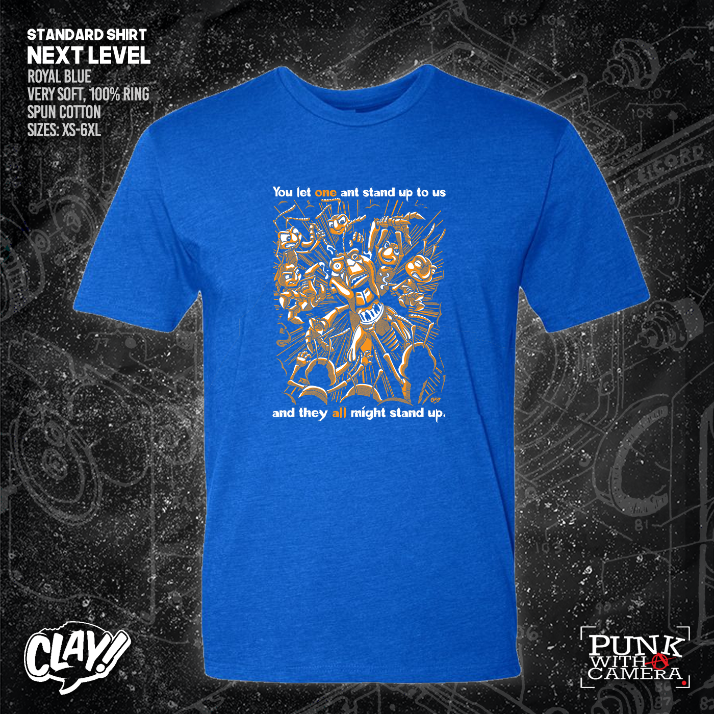 You Let One Ant Stand Up To Us And They All Might Stand Up - Clay Graham