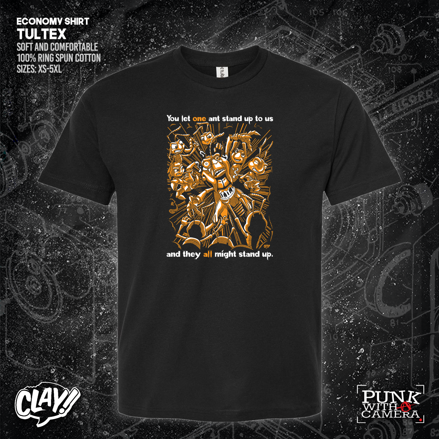 You Let One Ant Stand Up To Us And They All Might Stand Up - Clay Graham