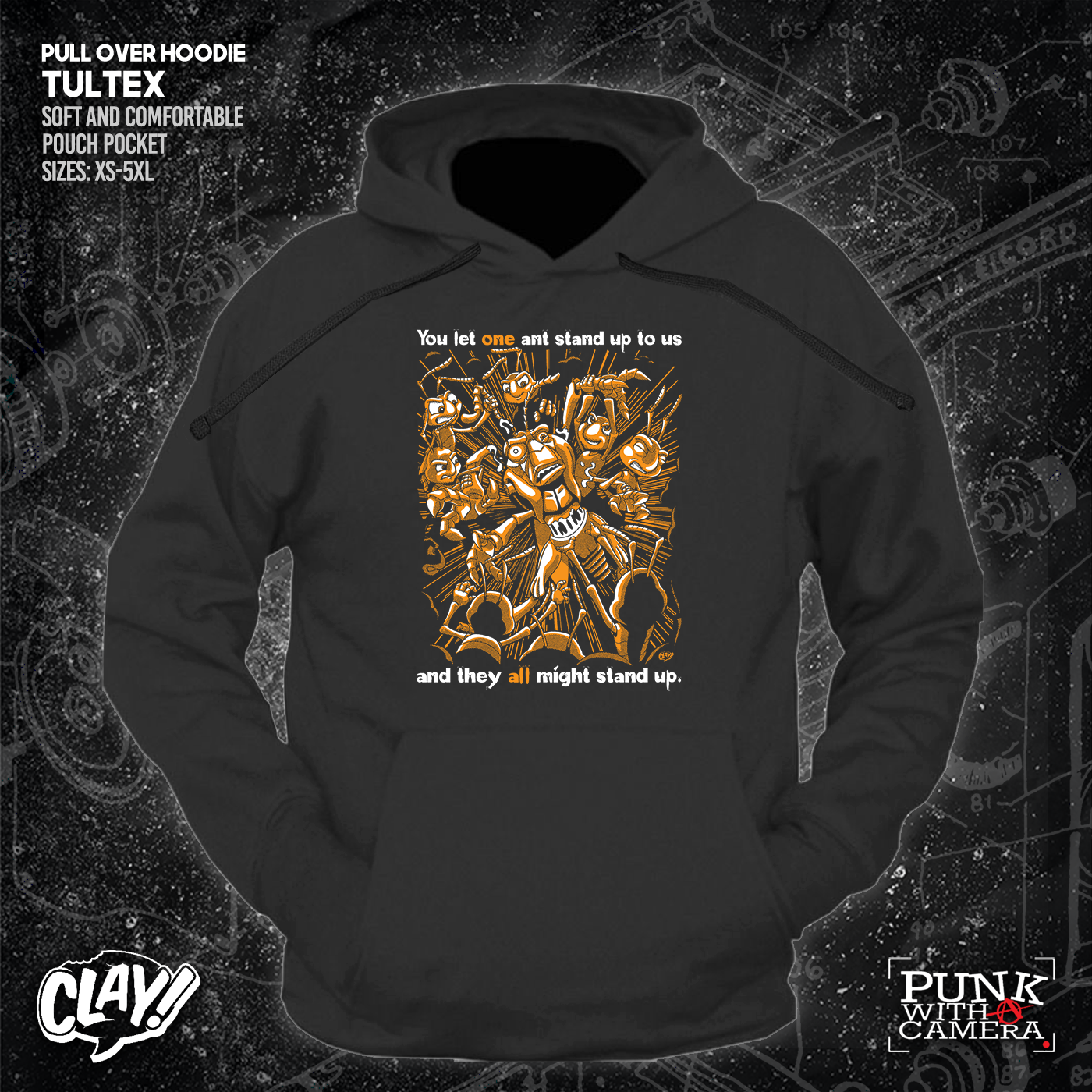 You Let One Ant Stand Up To Us And They All Might Stand Up - Clay Graham