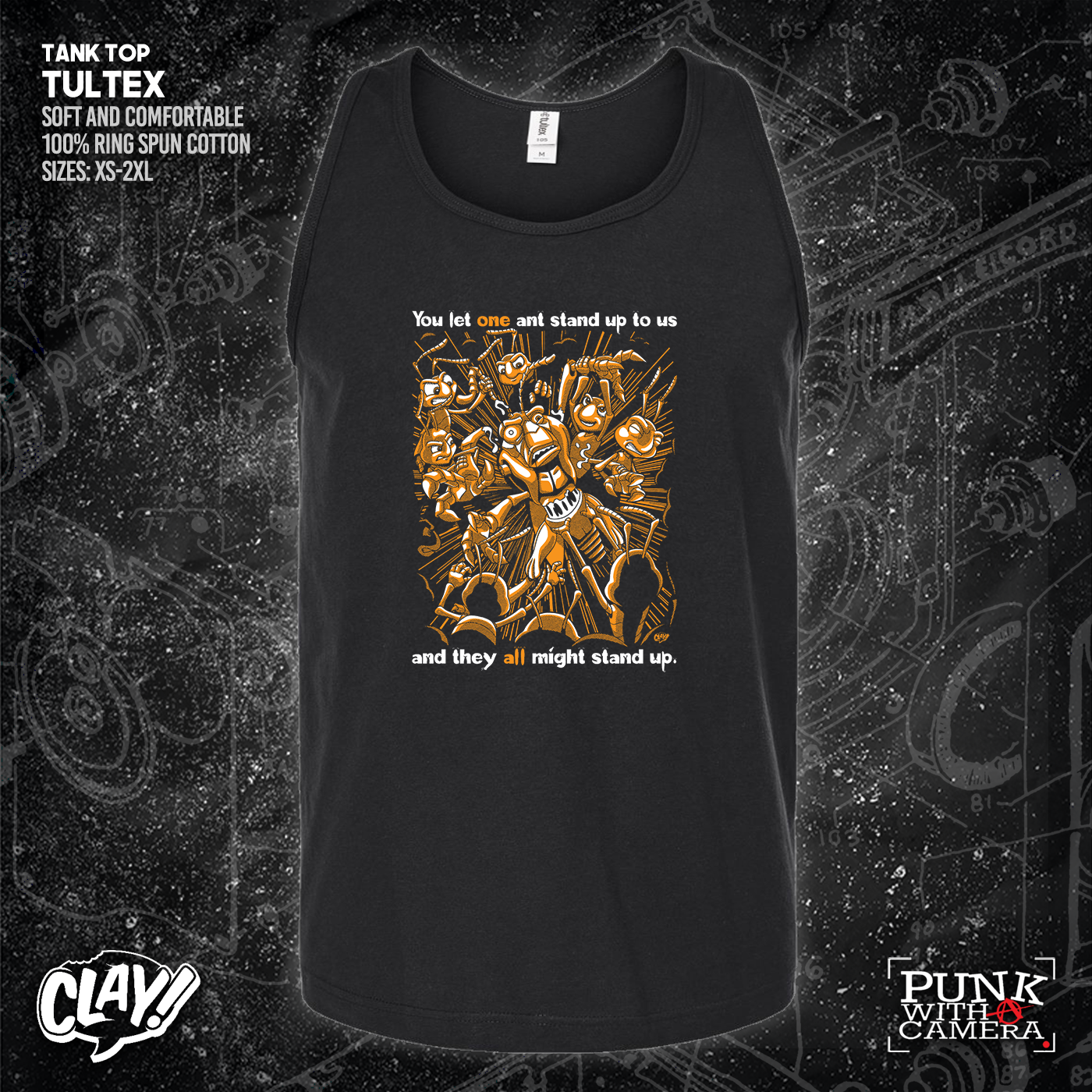 You Let One Ant Stand Up To Us And They All Might Stand Up - Clay Graham