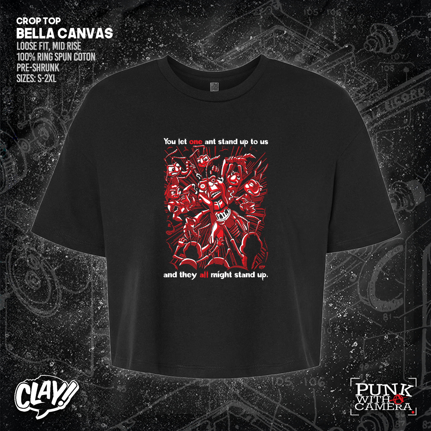 You Let One Ant Stand Up To Us And They All Might Stand Up - Clay Graham