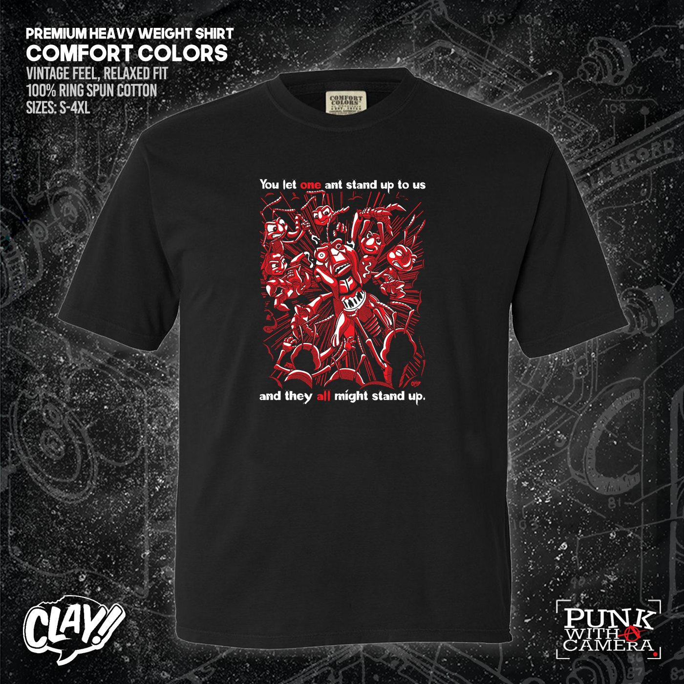 You Let One Ant Stand Up To Us And They All Might Stand Up - Clay Graham