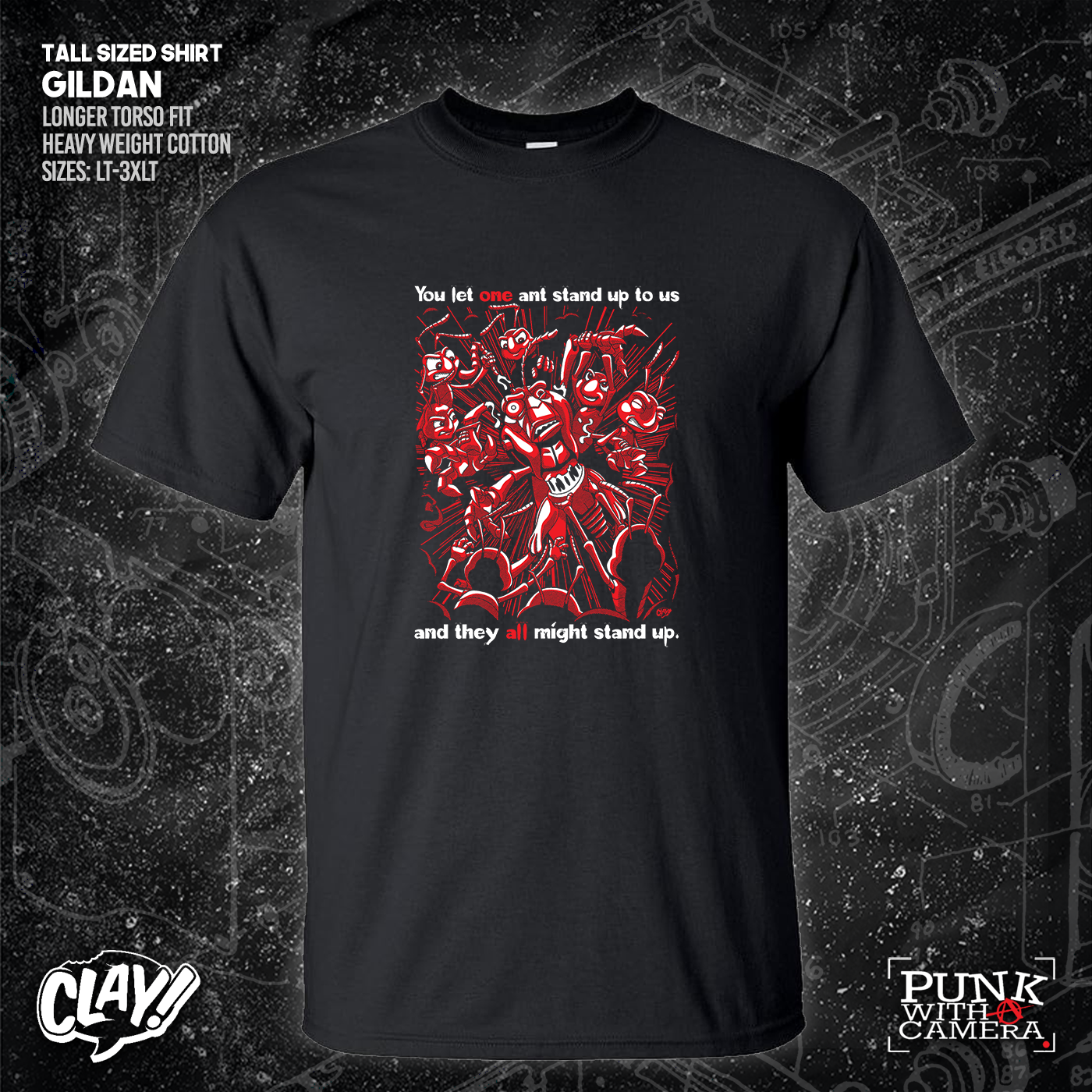 You Let One Ant Stand Up To Us And They All Might Stand Up - Clay Graham