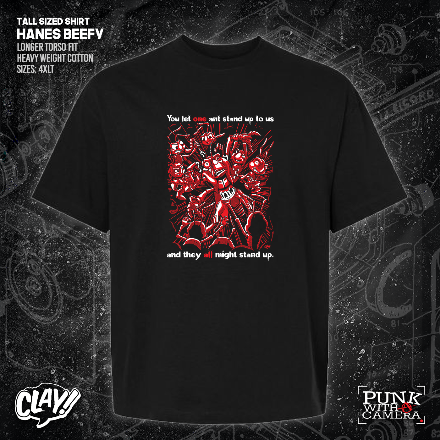 You Let One Ant Stand Up To Us And They All Might Stand Up - Clay Graham