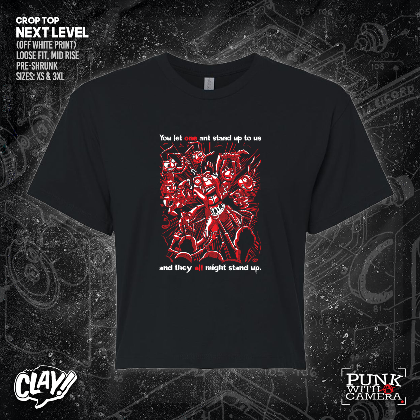 You Let One Ant Stand Up To Us And They All Might Stand Up - Clay Graham