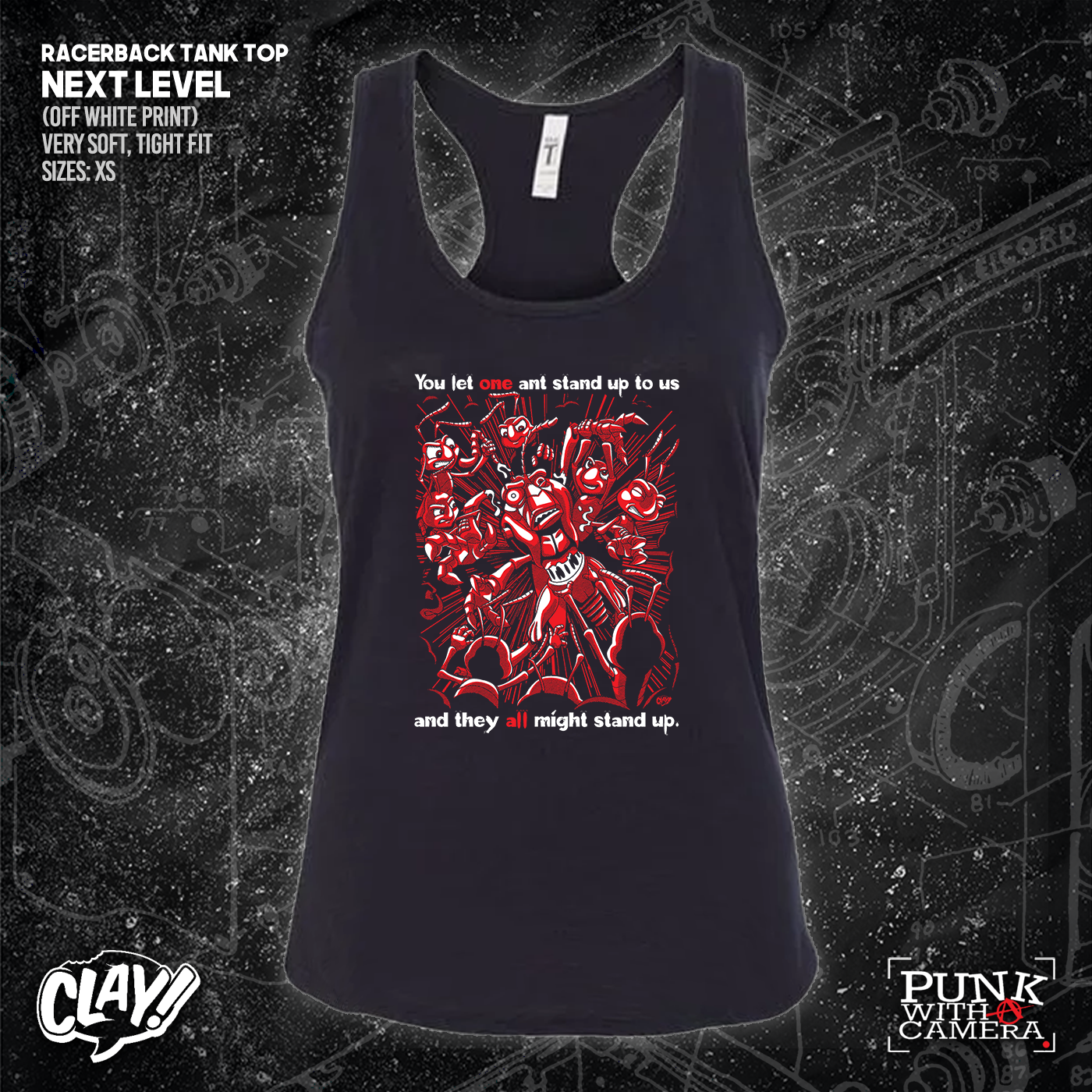 You Let One Ant Stand Up To Us And They All Might Stand Up - Clay Graham