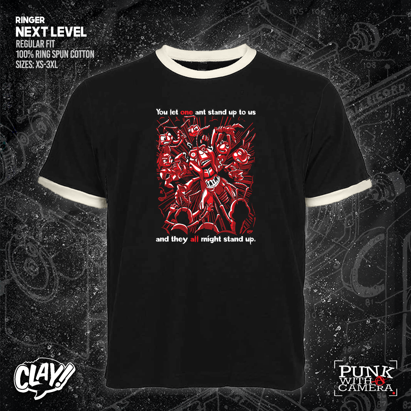 You Let One Ant Stand Up To Us And They All Might Stand Up - Clay Graham