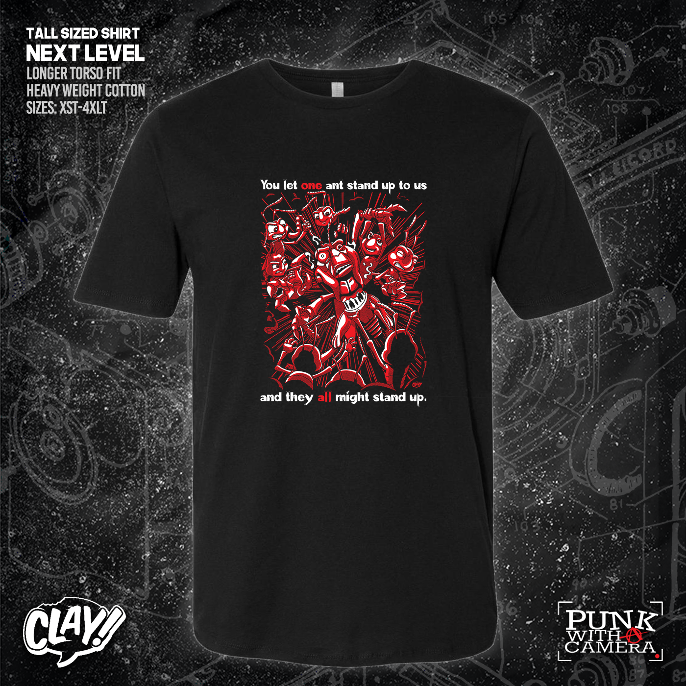 You Let One Ant Stand Up To Us And They All Might Stand Up - Clay Graham