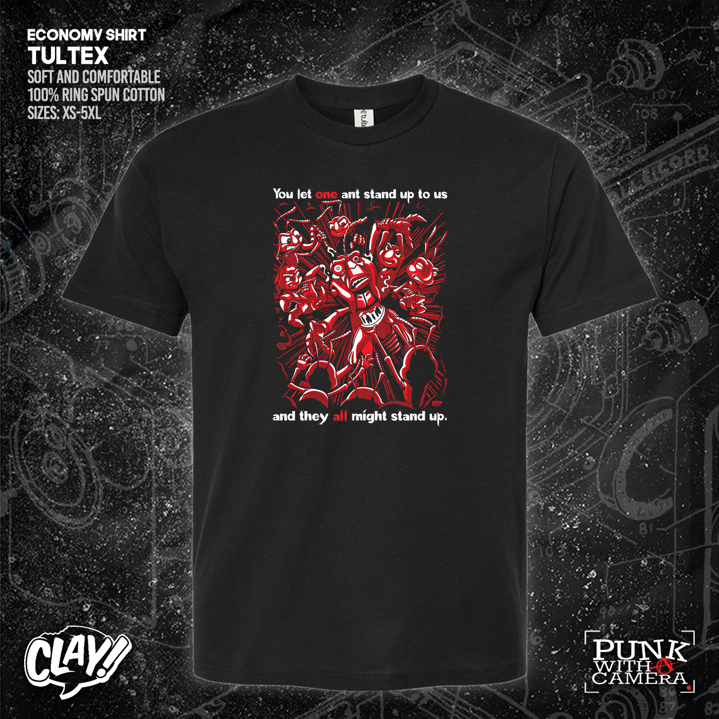 You Let One Ant Stand Up To Us And They All Might Stand Up - Clay Graham