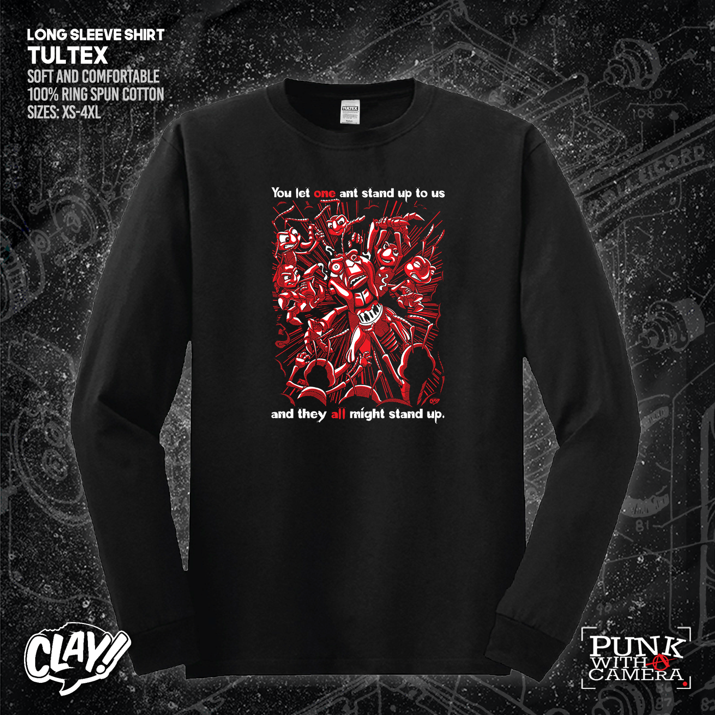 You Let One Ant Stand Up To Us And They All Might Stand Up - Clay Graham