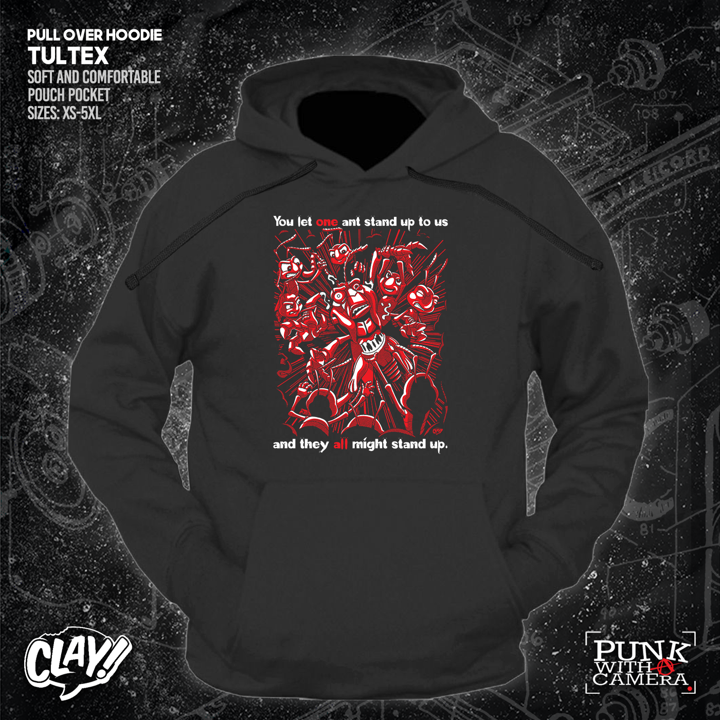 You Let One Ant Stand Up To Us And They All Might Stand Up - Clay Graham