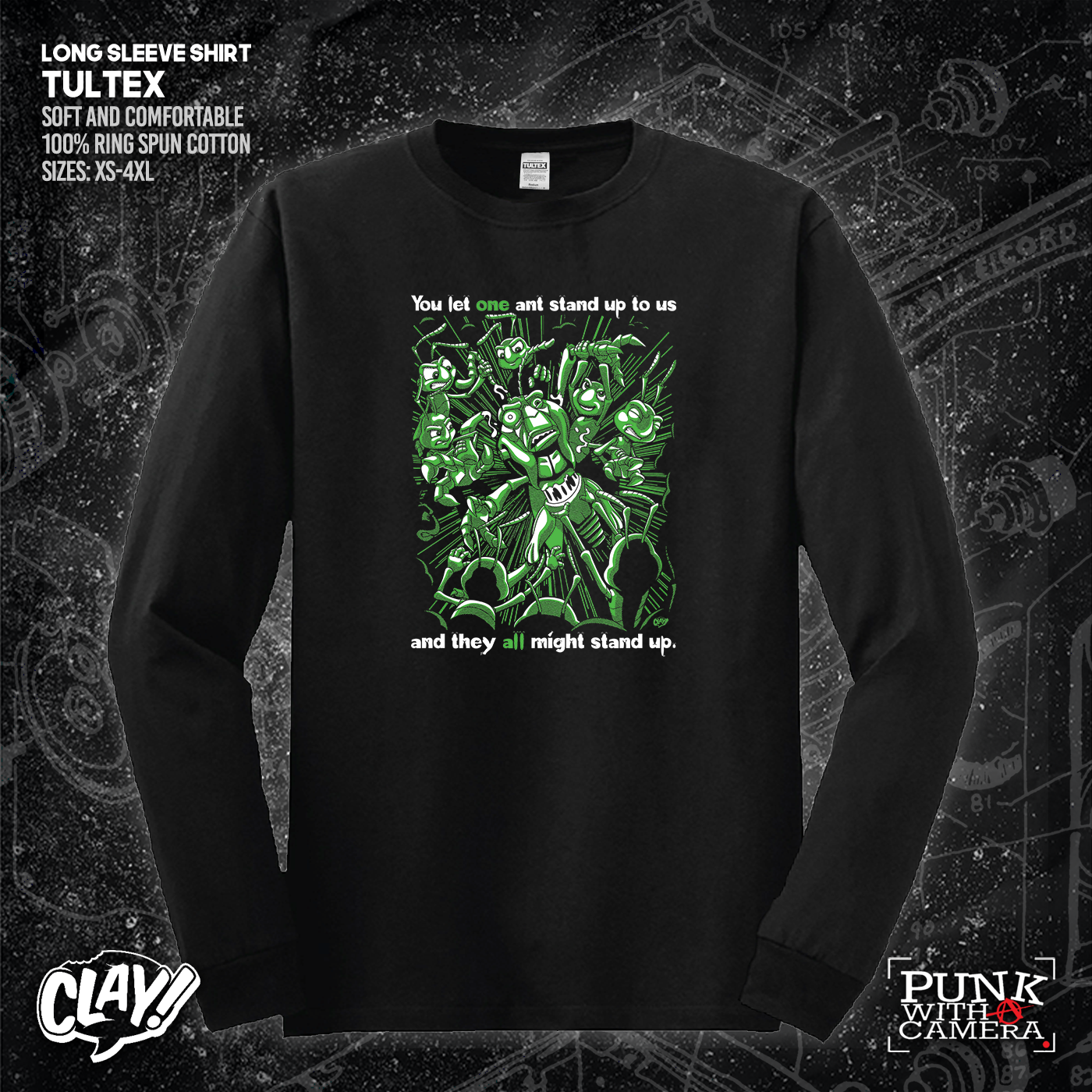 You Let One Ant Stand Up To Us And They All Might Stand Up - Clay Graham