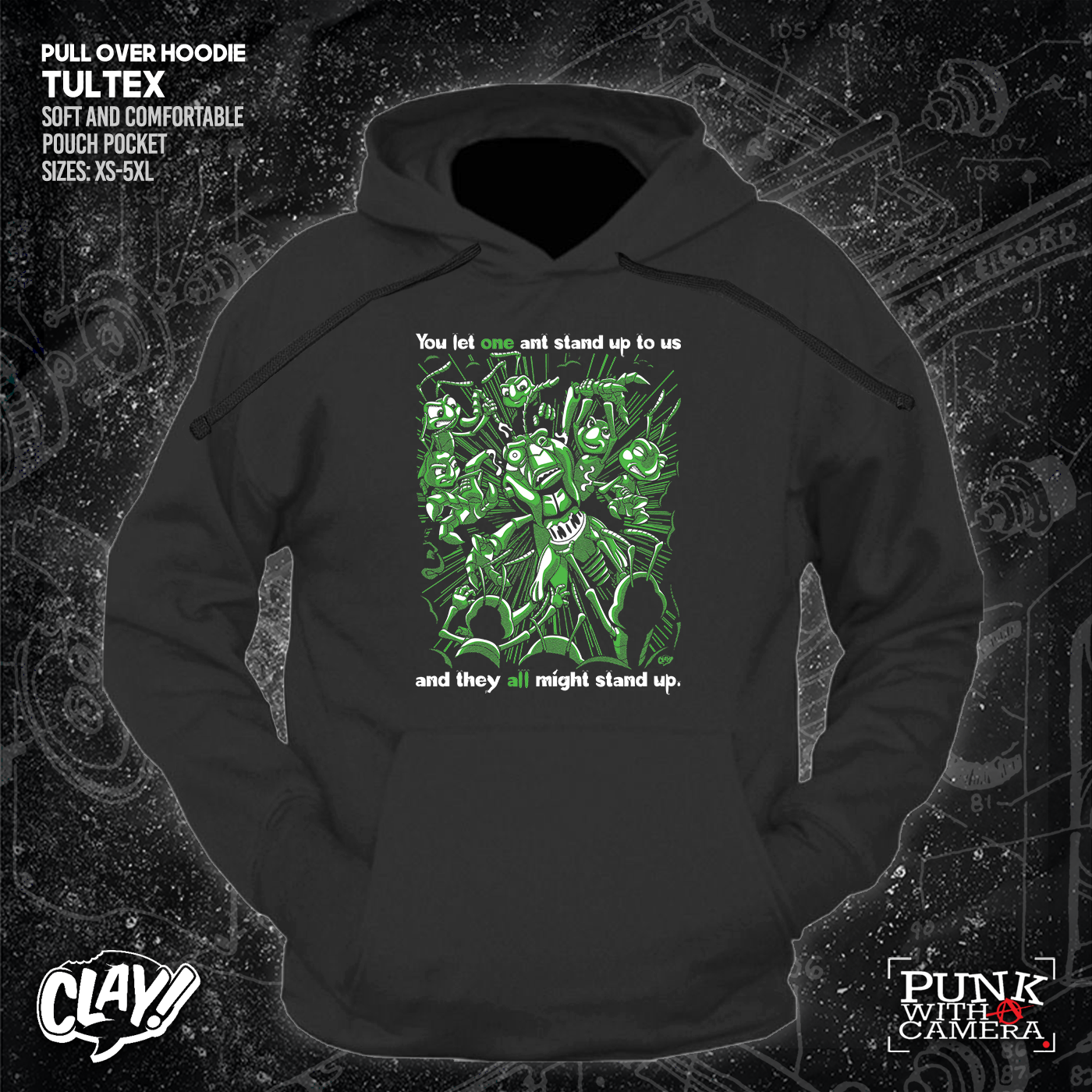 You Let One Ant Stand Up To Us And They All Might Stand Up - Clay Graham