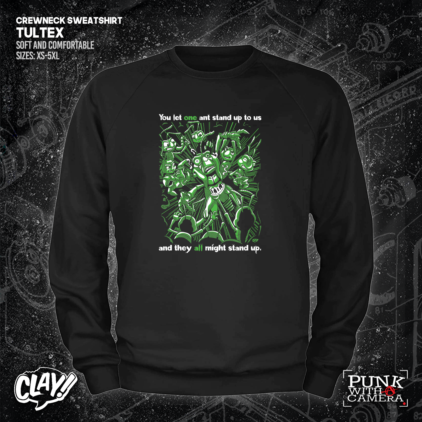 You Let One Ant Stand Up To Us And They All Might Stand Up - Clay Graham