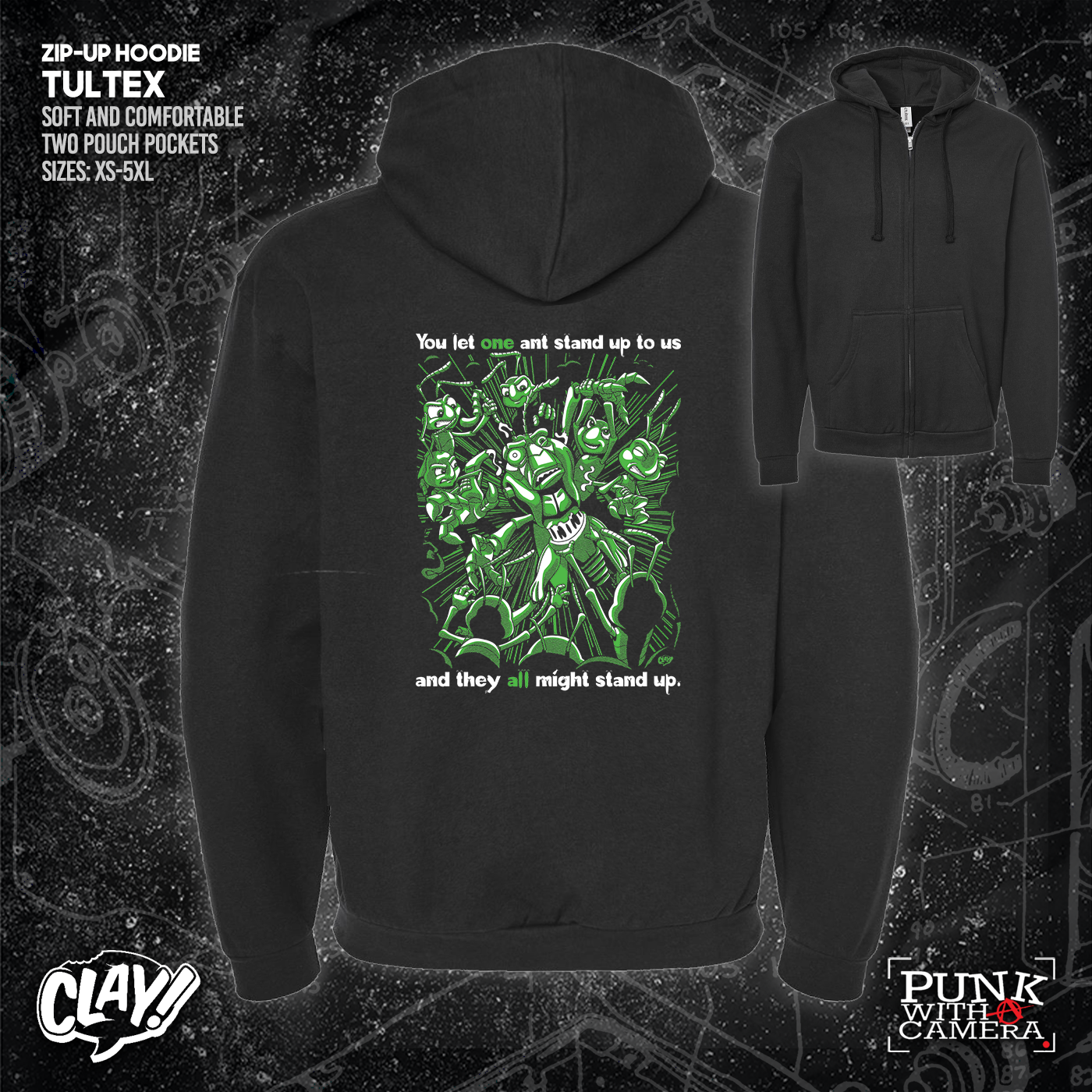 You Let One Ant Stand Up To Us And They All Might Stand Up - Clay Graham