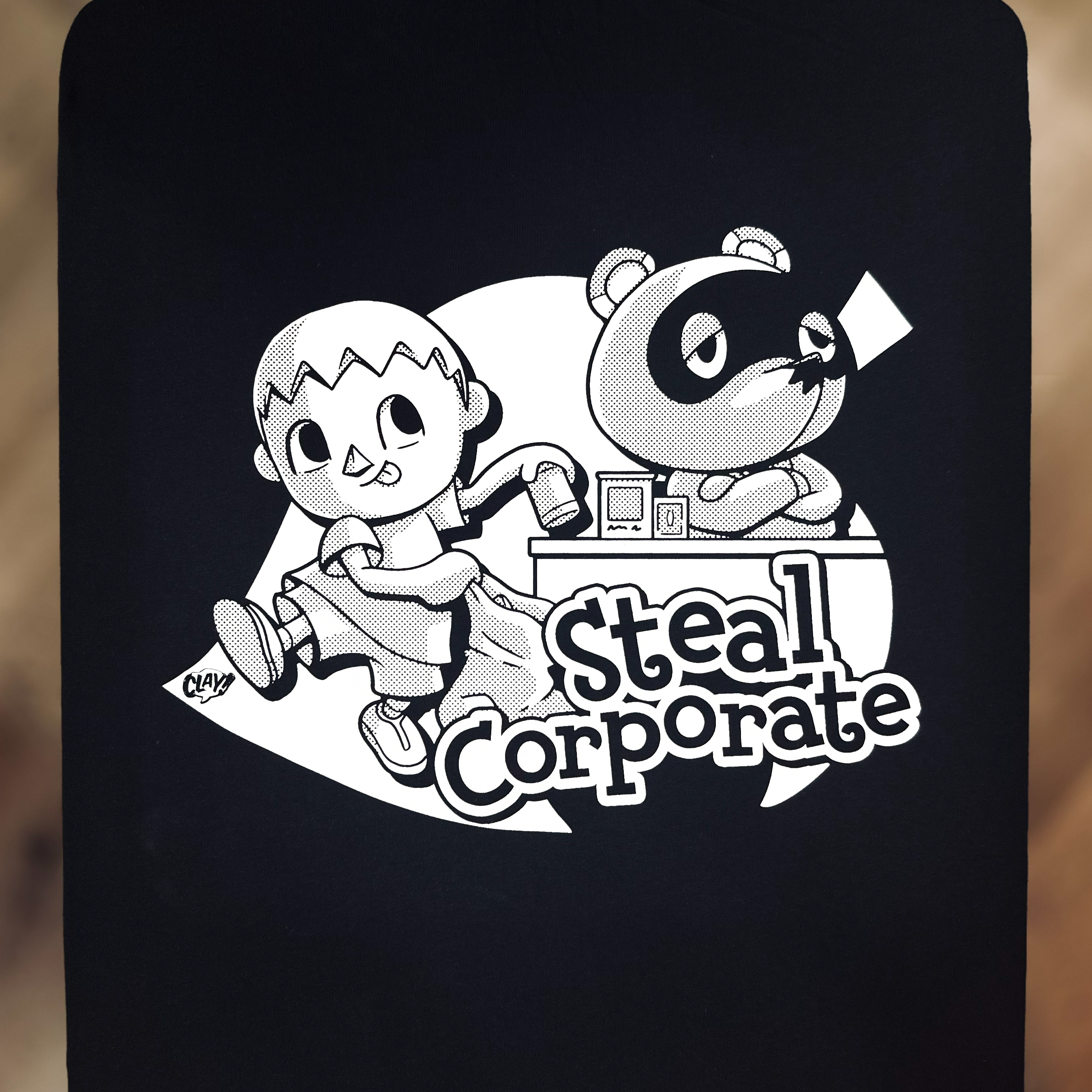 Shop Local Steal Corporate - Clay Graham - Double Sided