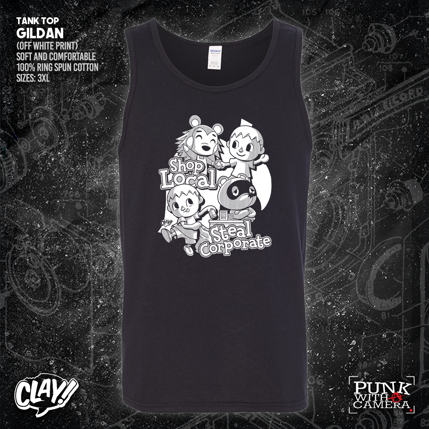 Shop Local Steal Corporate - ClayGrahamArt