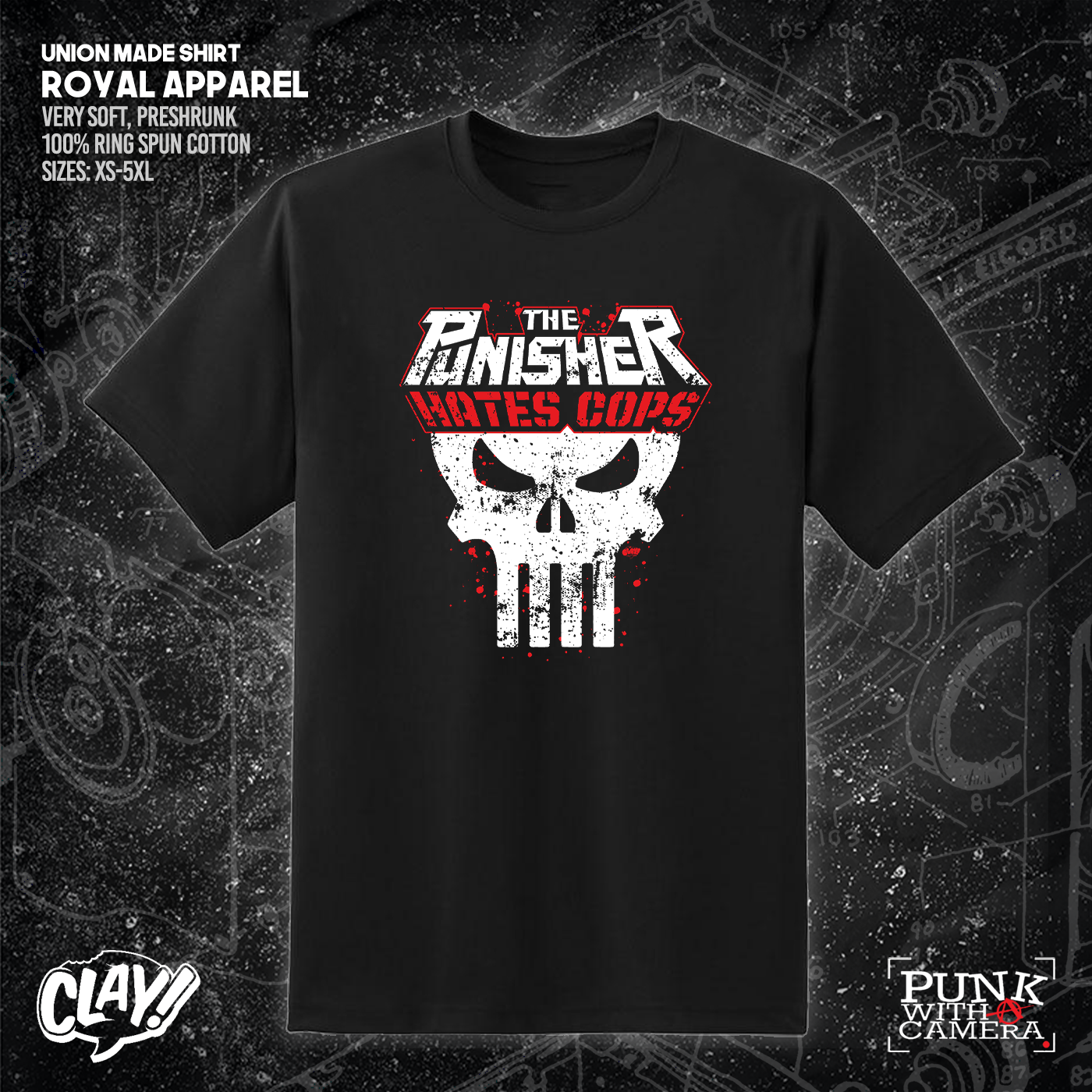 The Punisher Hates Cops - Clay Graham