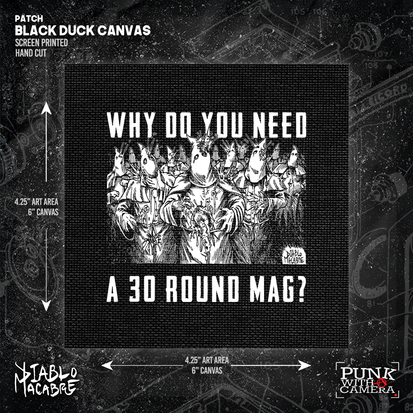 Why Do You Need A 30 Round Mag?  - Patch (6x6)