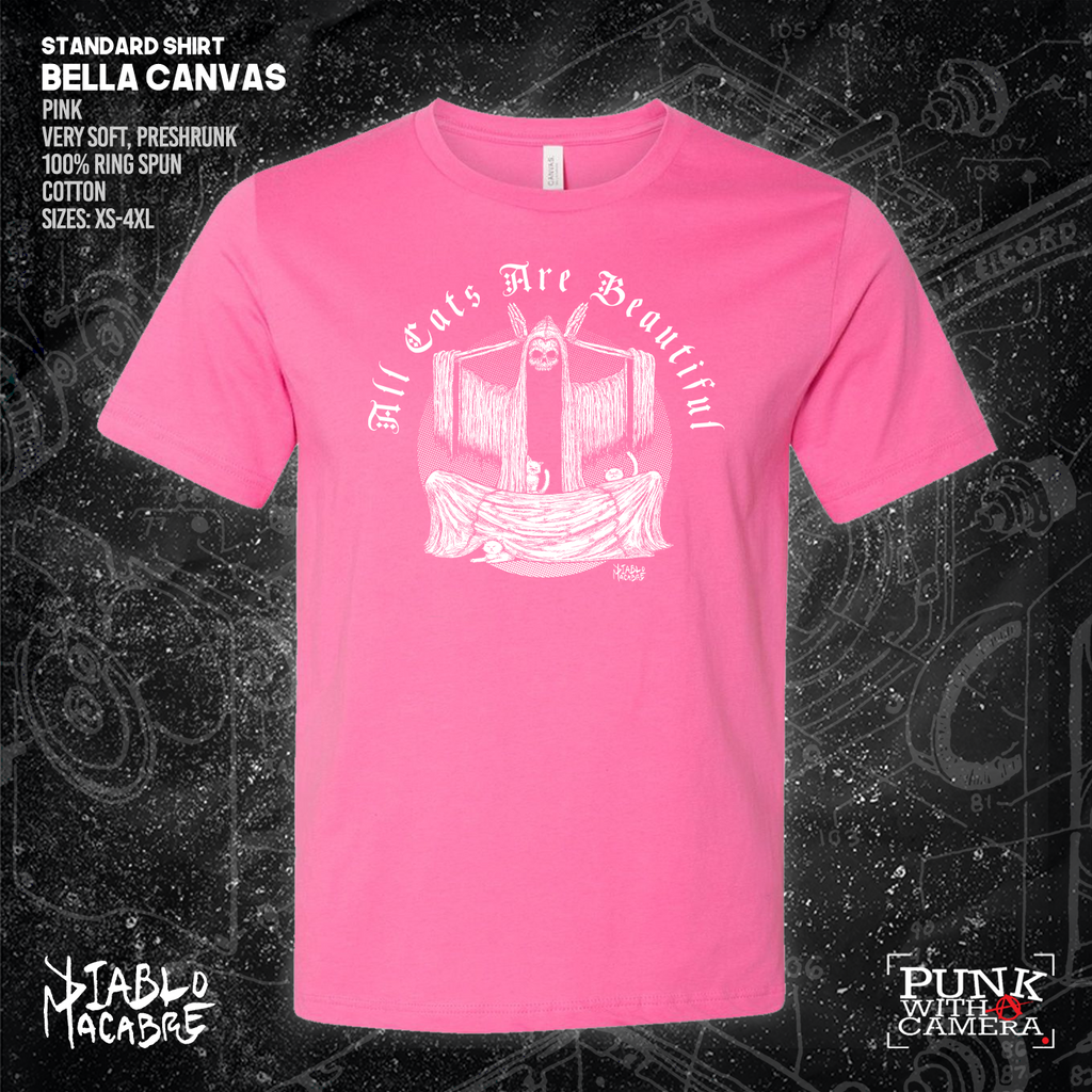 All Cats Are Beautiful - Skull - Diablo Macabre