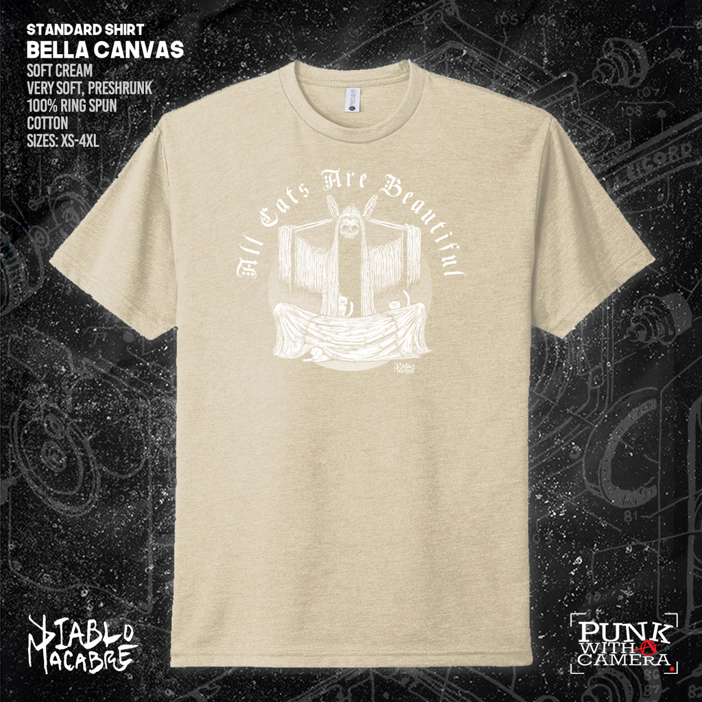 All Cats Are Beautiful - Skull - Diablo Macabre