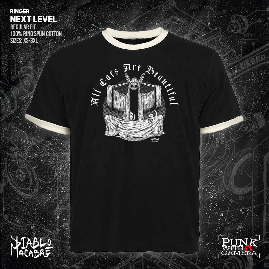 All Cats Are Beautiful - Skull - Diablo Macabre