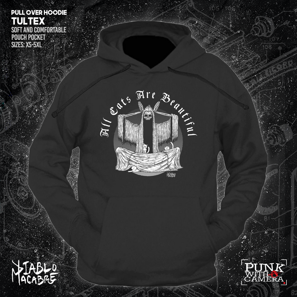 All Cats Are Beautiful - Skull - Diablo Macabre