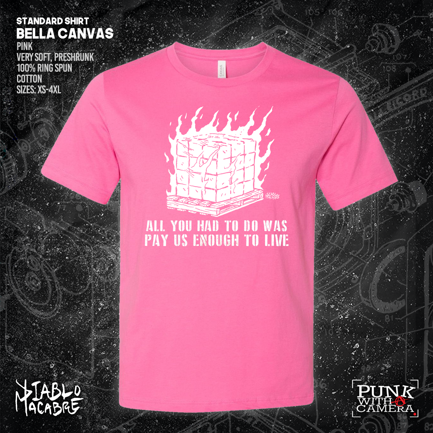 All You Had To Do Was Pay Us Enough To Live - Diablo Macabre