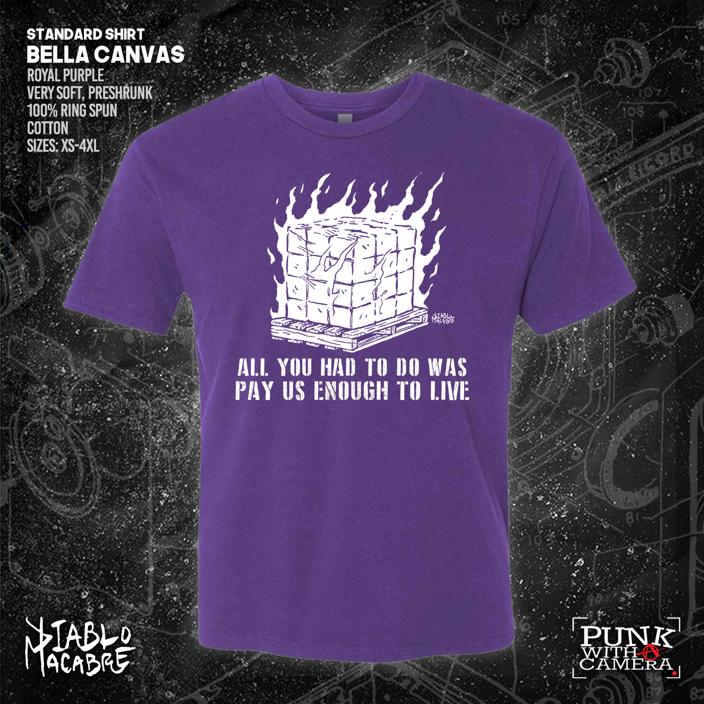 All You Had To Do Was Pay Us Enough To Live - Diablo Macabre