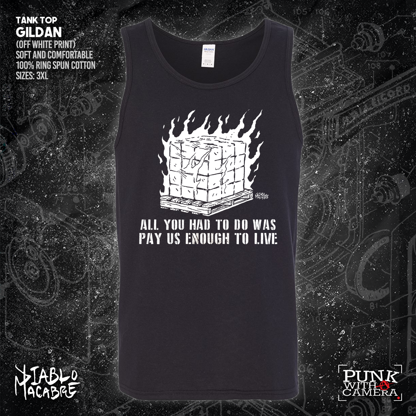 You Only Had To Pay Us Enough To Live - Diablo Macabre