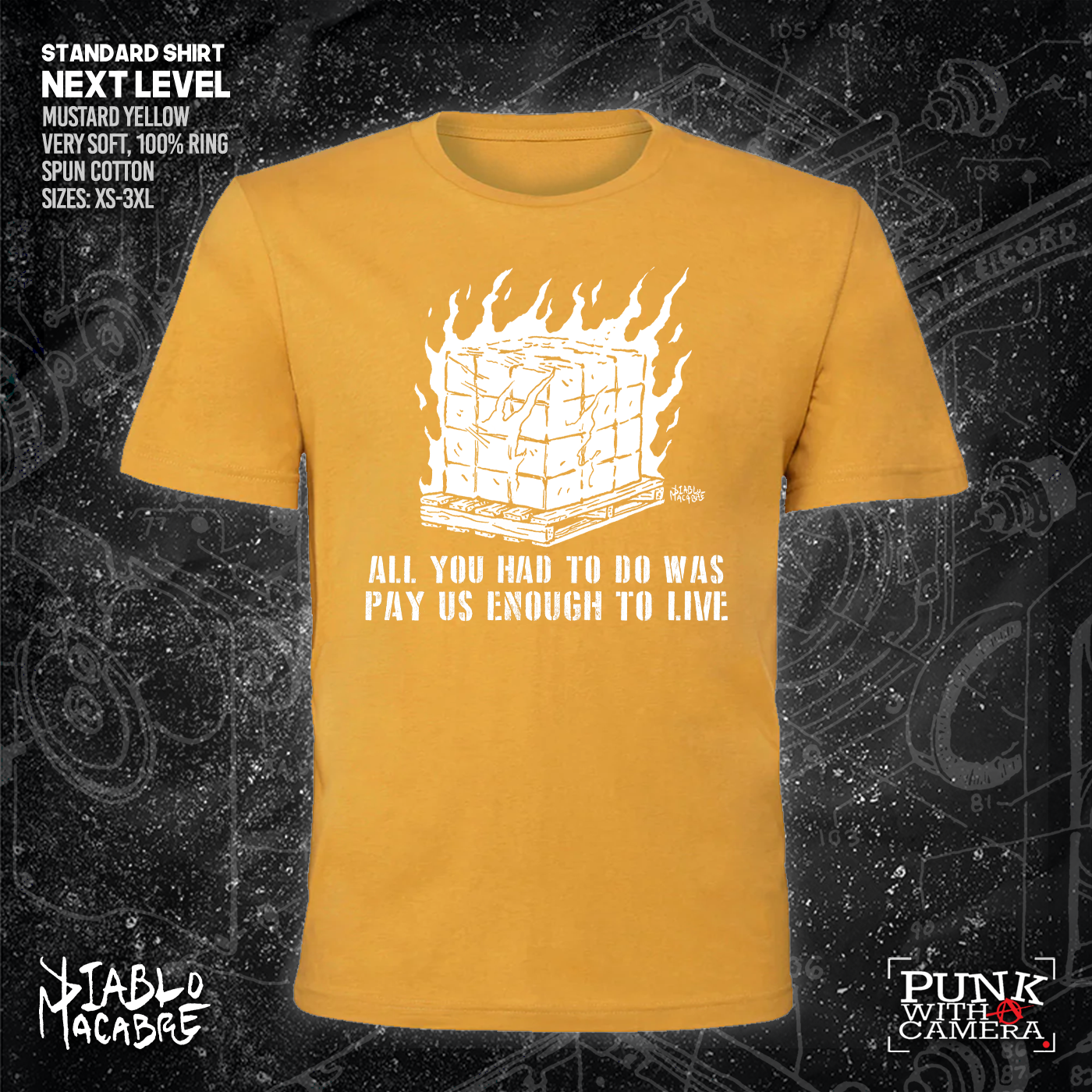 You Only Had To Pay Us Enough To Live - Diablo Macabre