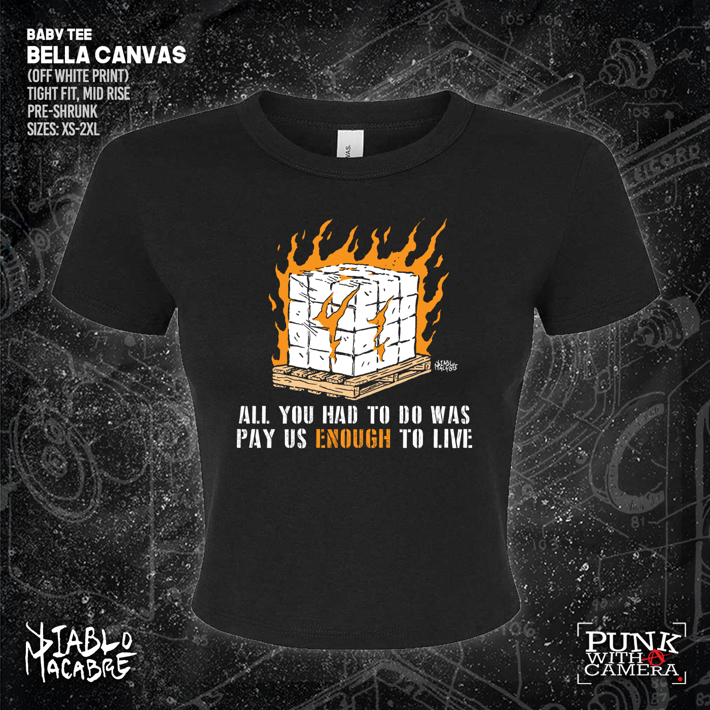 You Only Had To Pay Us Enough To Live - Diablo Macabre