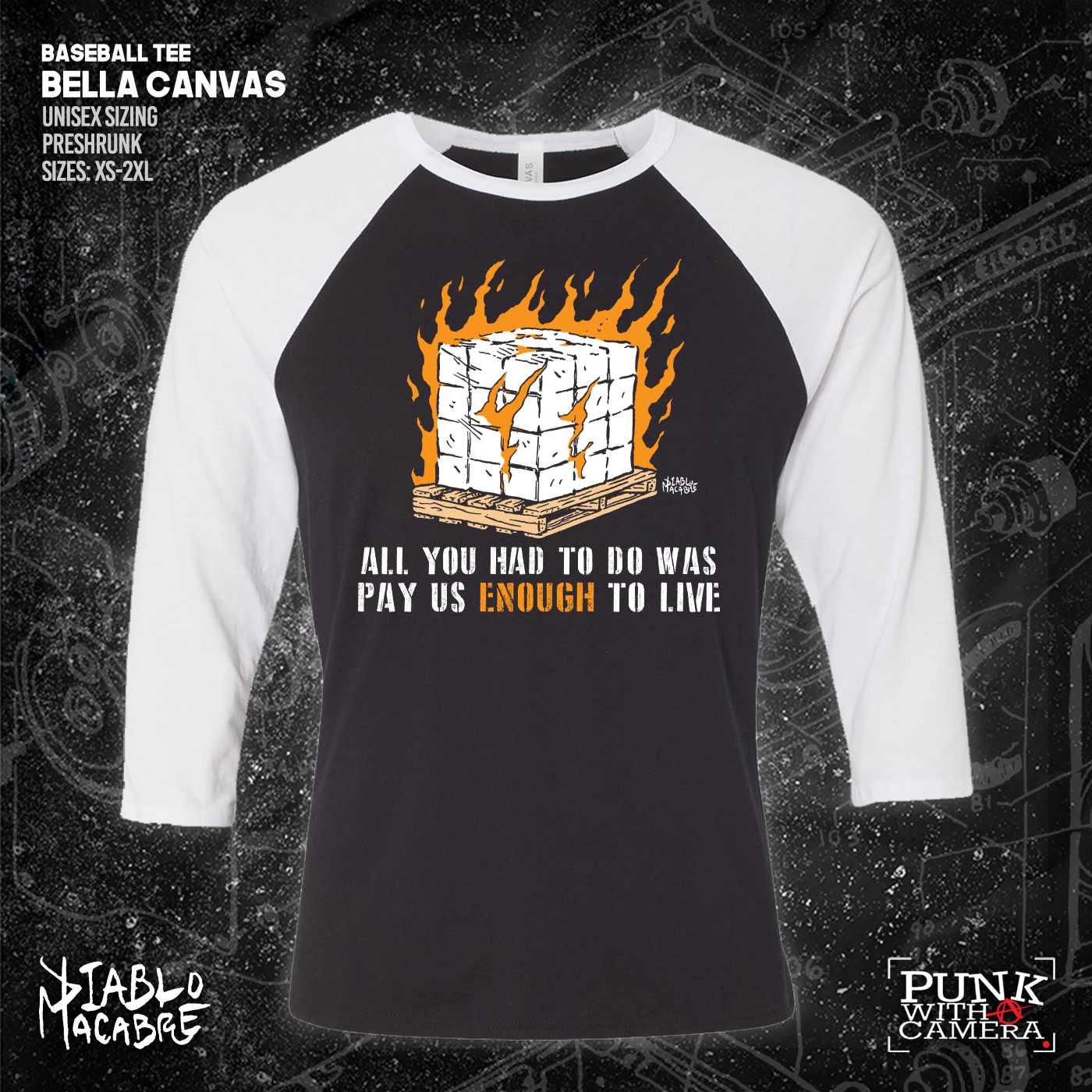 You Only Had To Pay Us Enough To Live - Diablo Macabre