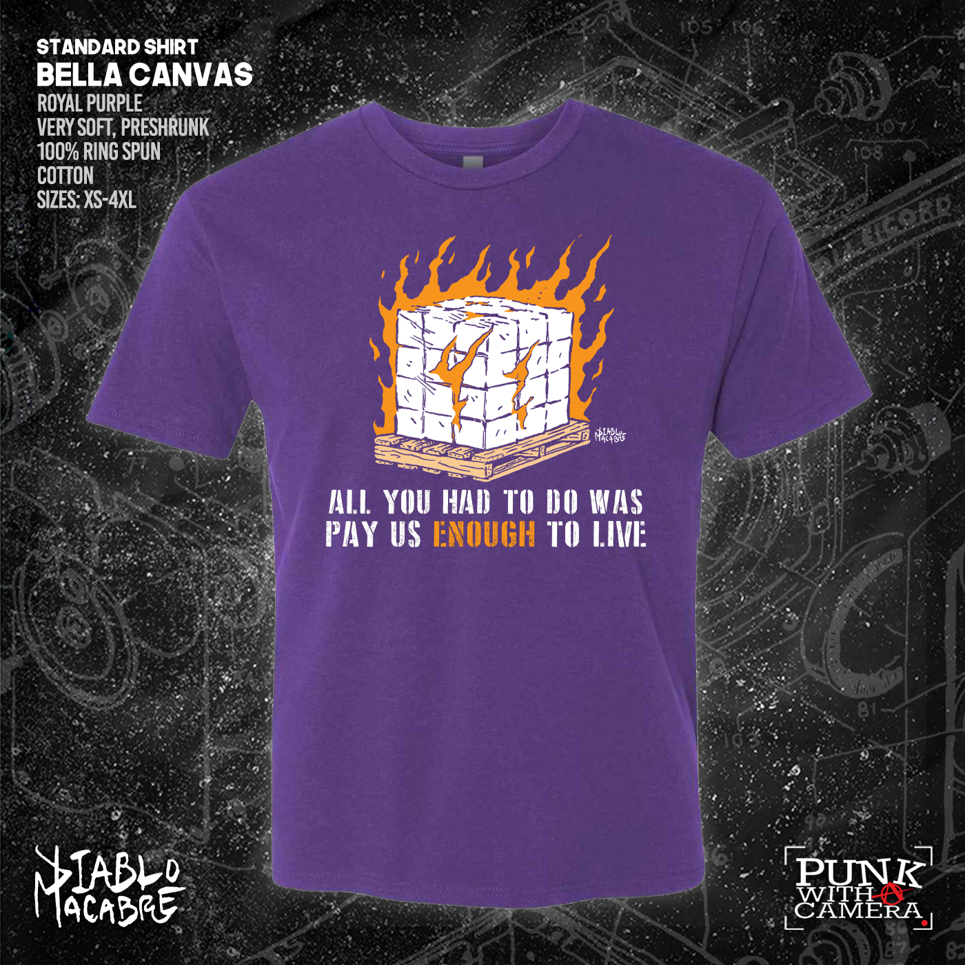 You Only Had To Pay Us Enough To Live - Diablo Macabre