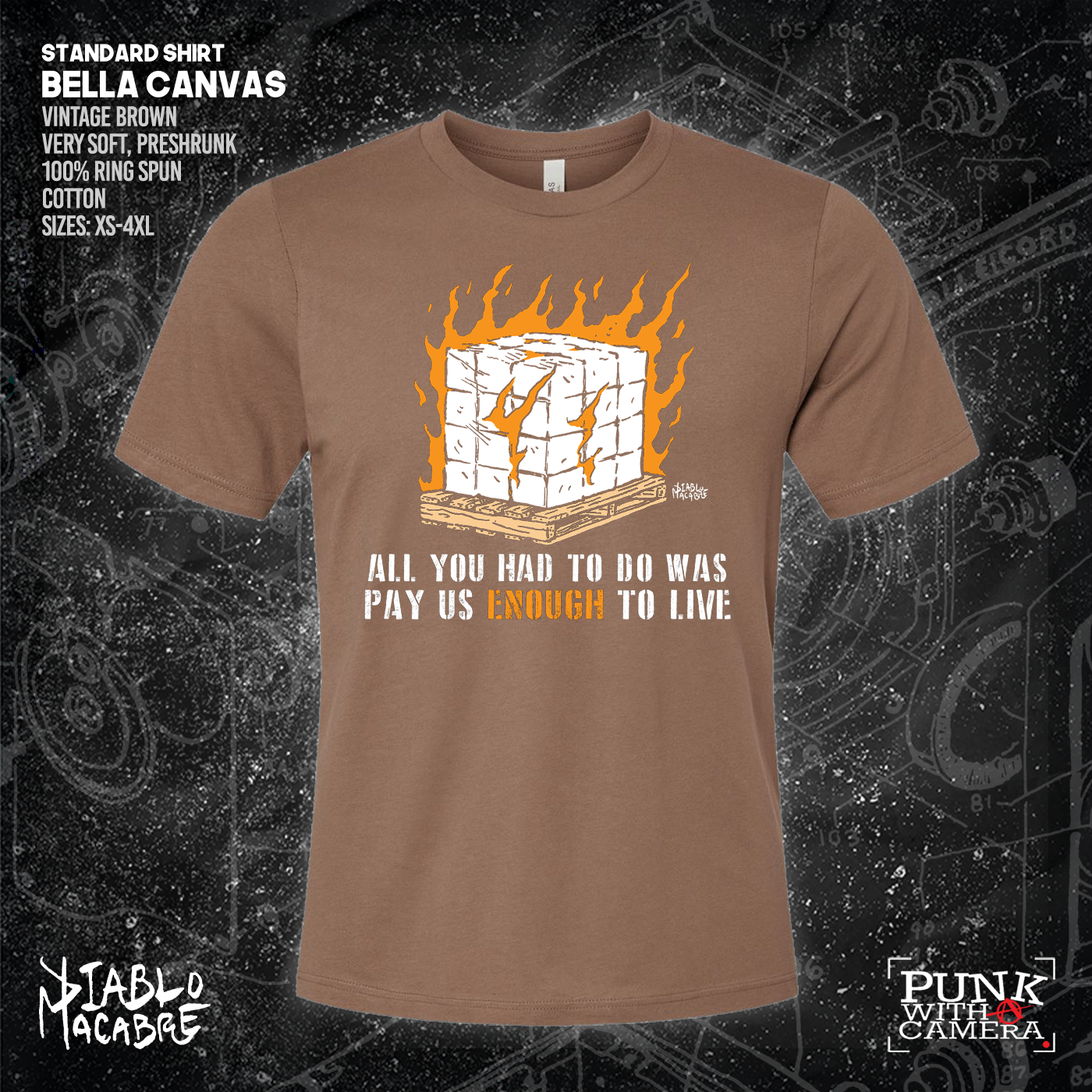 All You Had To Do Was Pay Us Enough To Live - Diablo Macabre