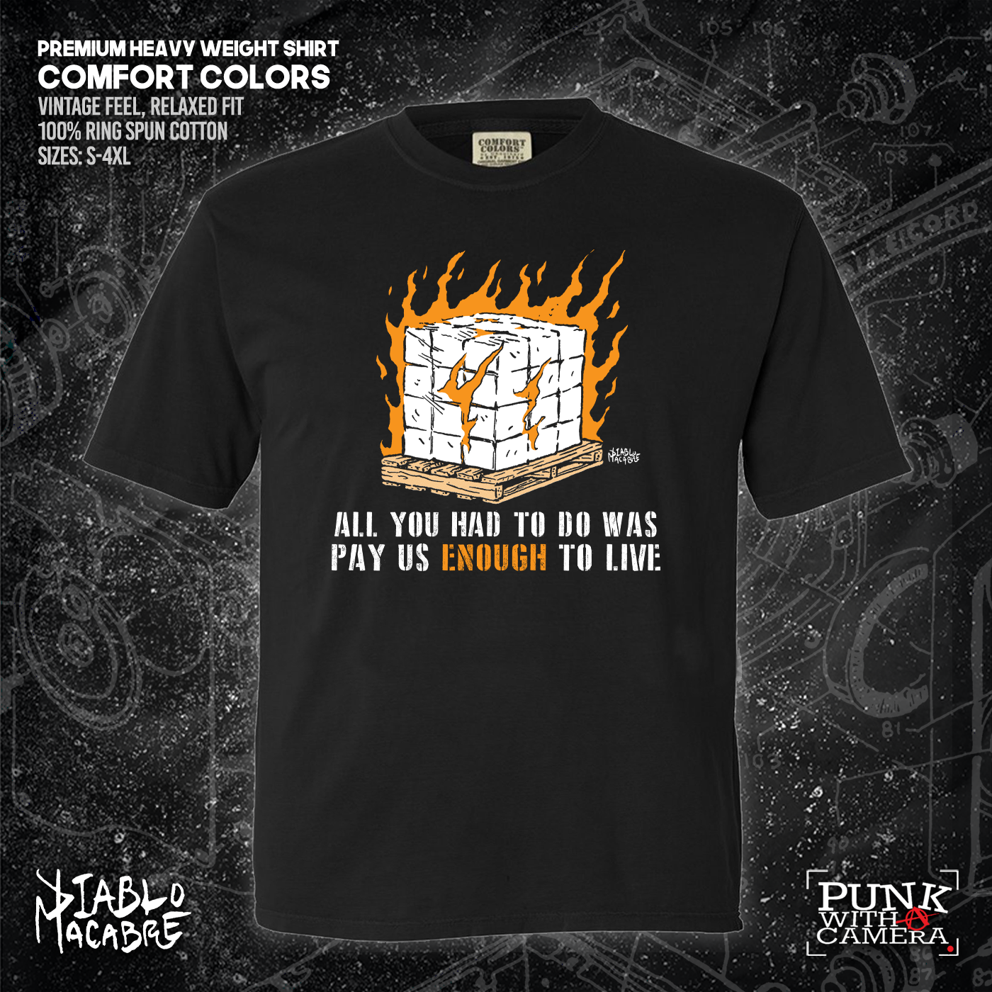 You Only Had To Pay Us Enough To Live - Diablo Macabre