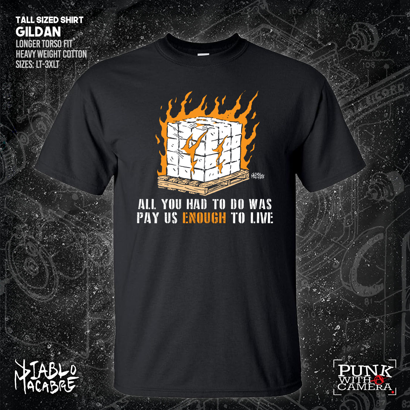 You Only Had To Pay Us Enough To Live - Diablo Macabre