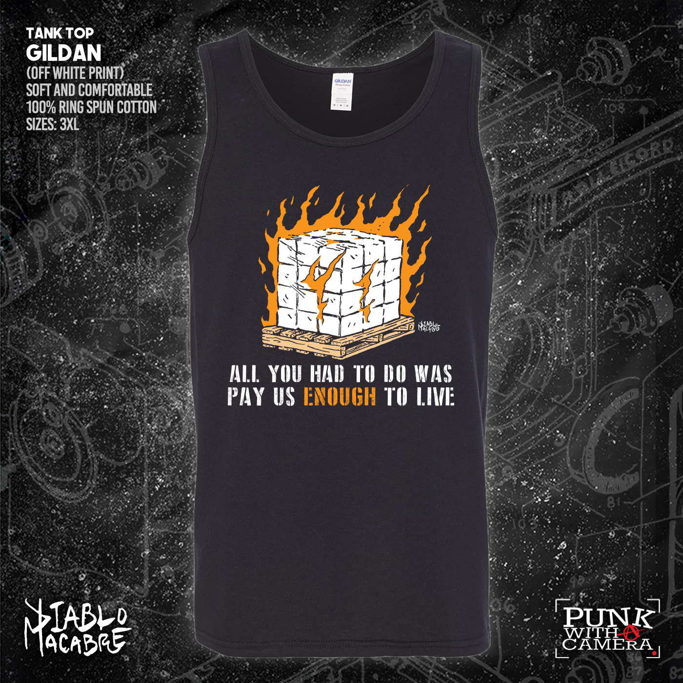 You Only Had To Pay Us Enough To Live - Diablo Macabre