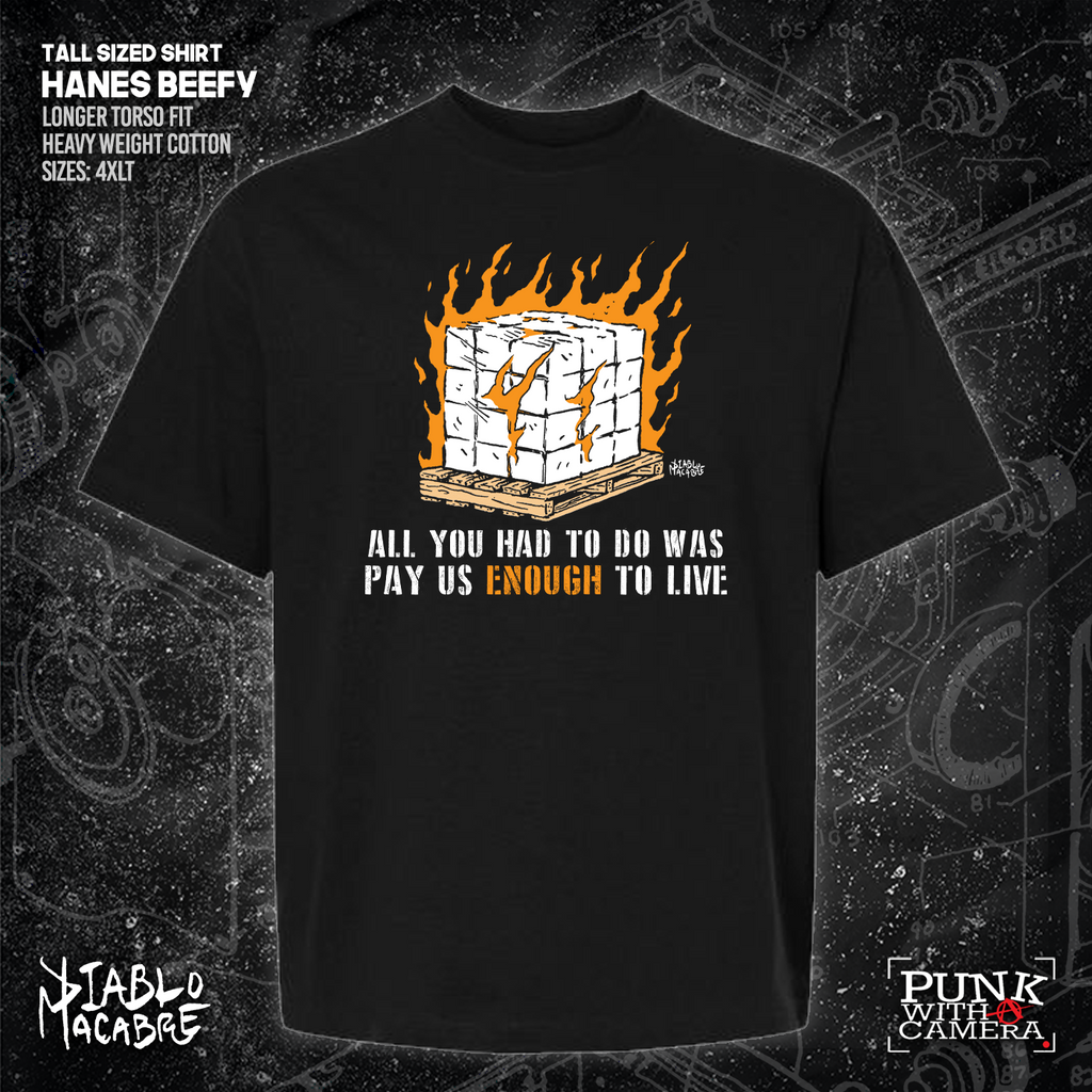 All You Had To Do Was Pay Us Enough To Live - Diablo Macabre