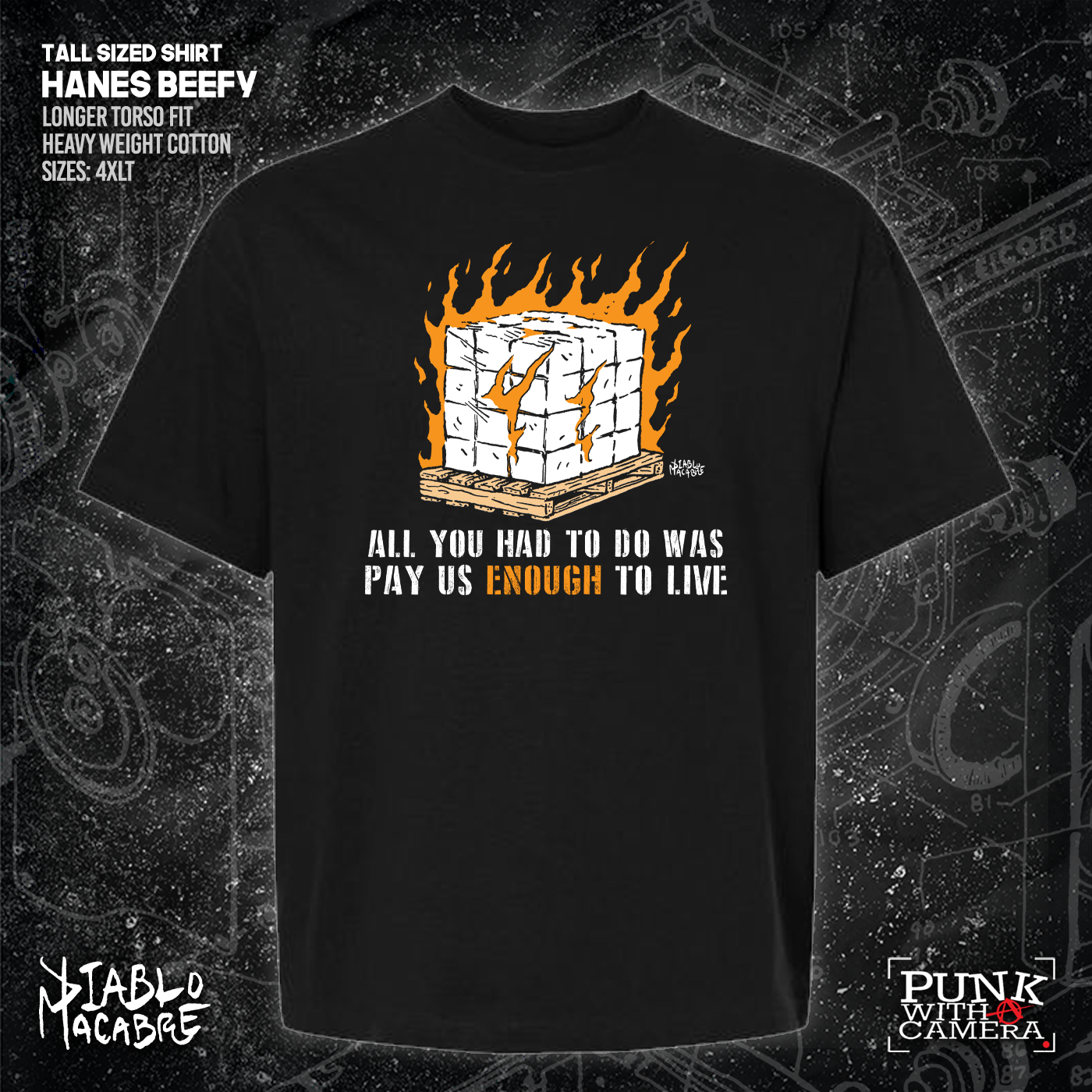 You Only Had To Pay Us Enough To Live - Diablo Macabre