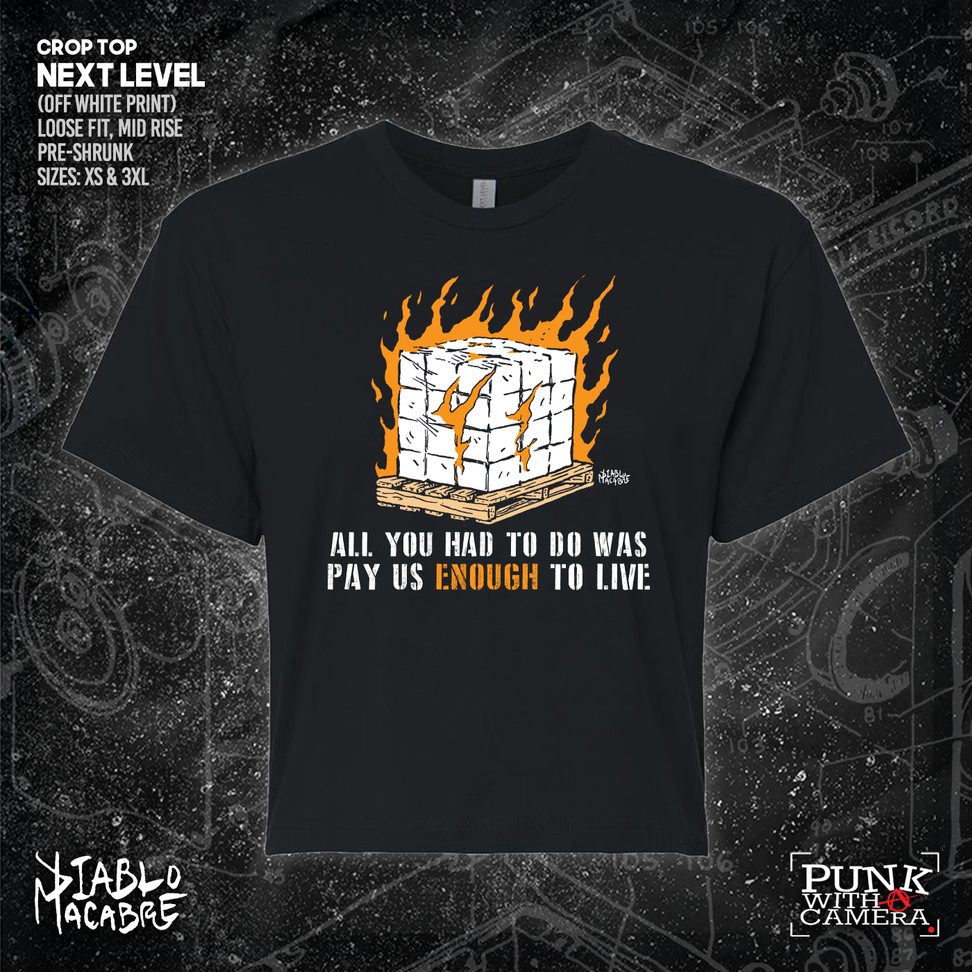 You Only Had To Pay Us Enough To Live - Diablo Macabre