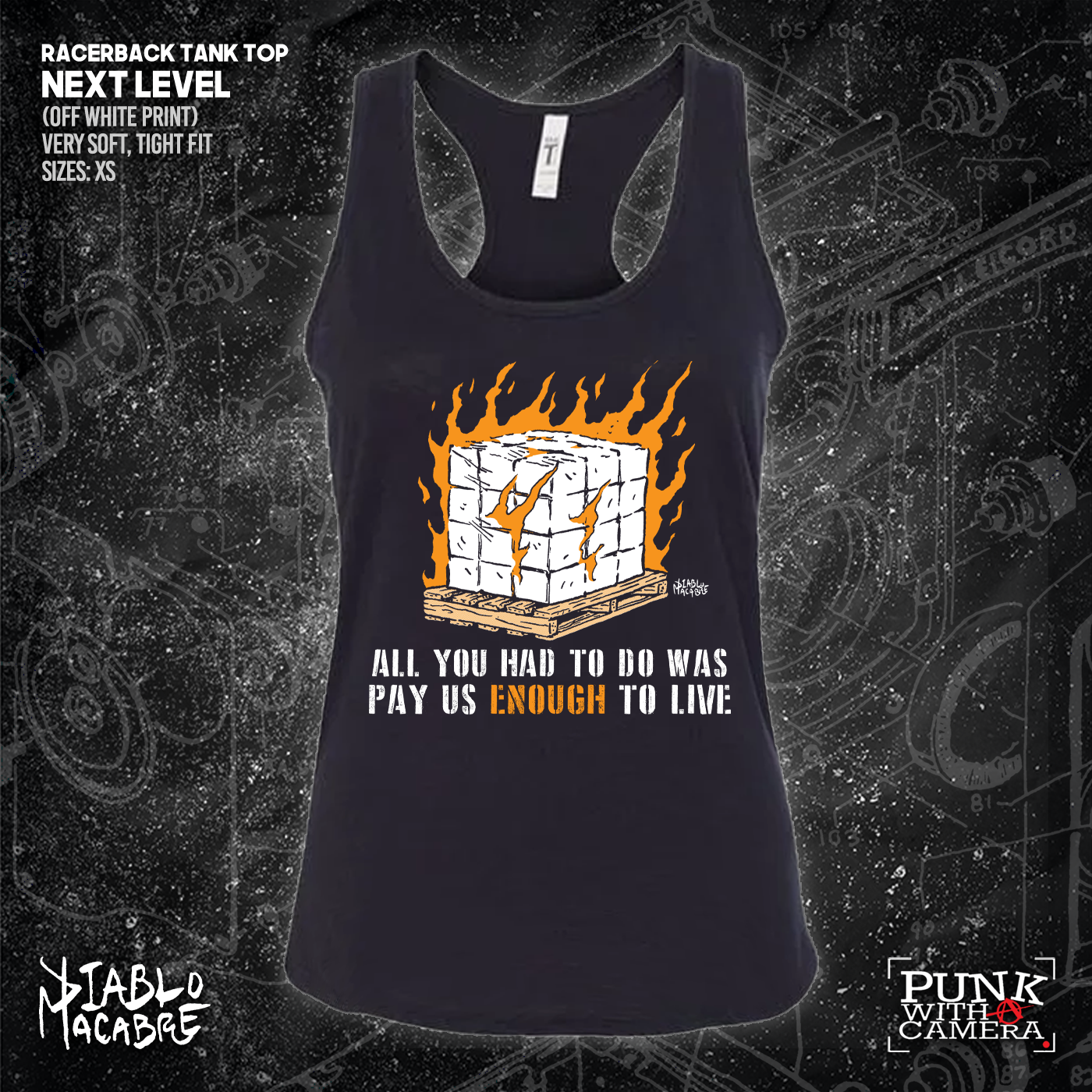 You Only Had To Pay Us Enough To Live - Diablo Macabre